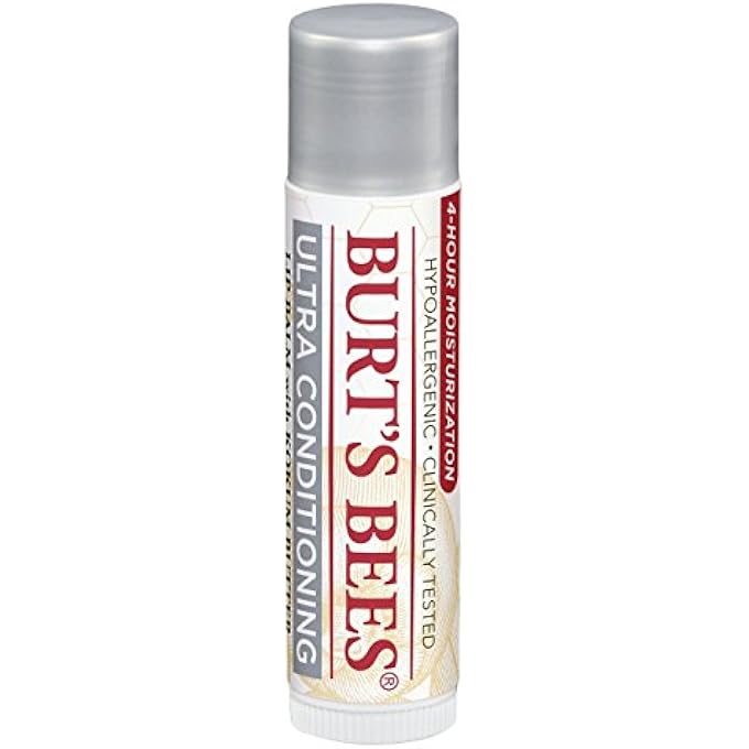 Burt's Bees 100% NATURAL MOISTURIZING LIP BALM, ULTRA CONDITIONING WITH KOKUM BUTTER, SHEA BUTTER & COCOA BUTTER - PACK OF 1 - Image 1